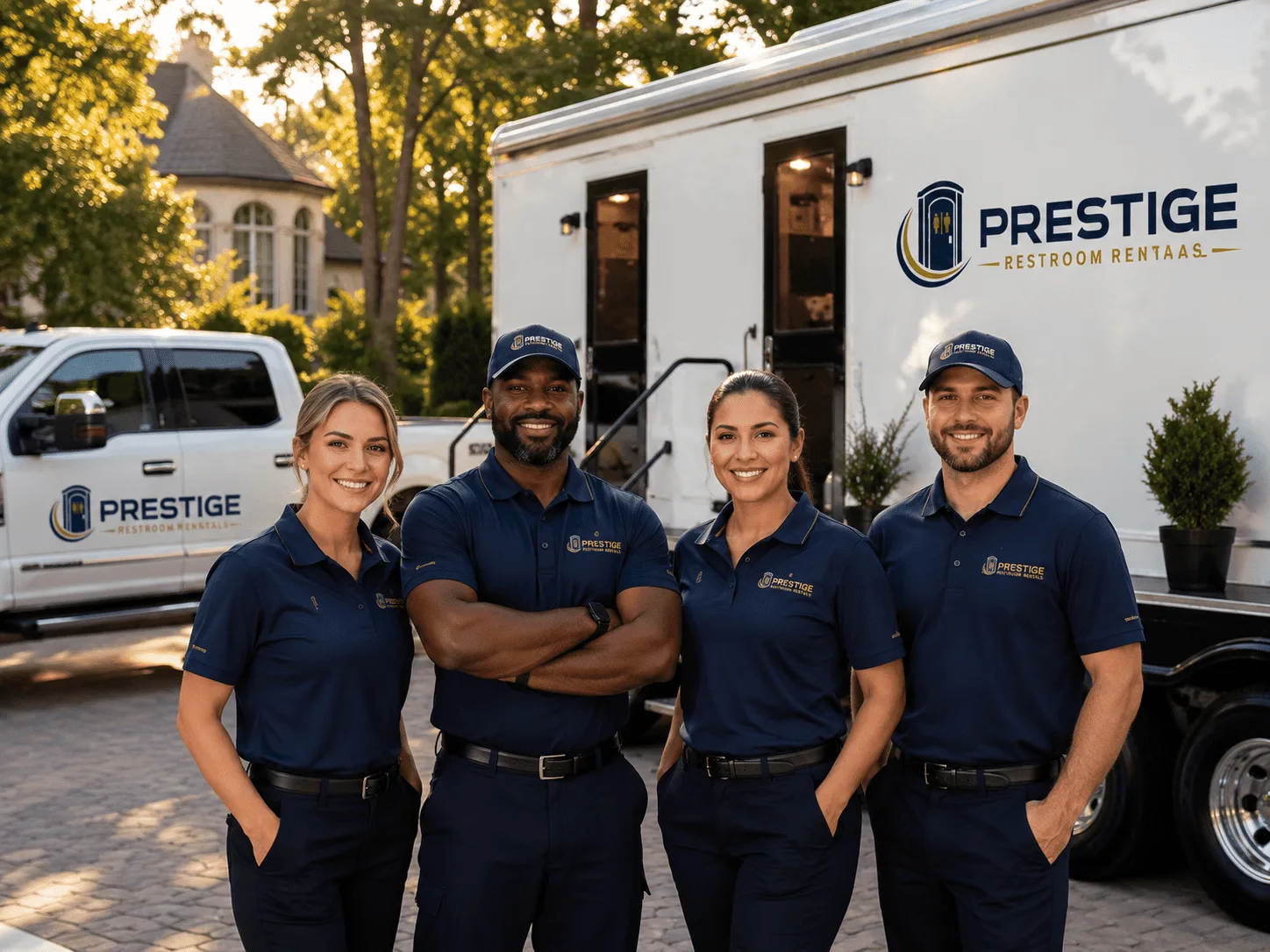 Trusted Luxury Portable Restrooms company in Polk, OH